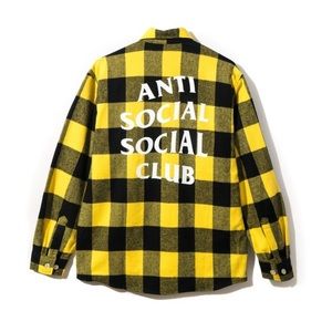 Anti Social Social Club (ASSC) Club Canal Flannel